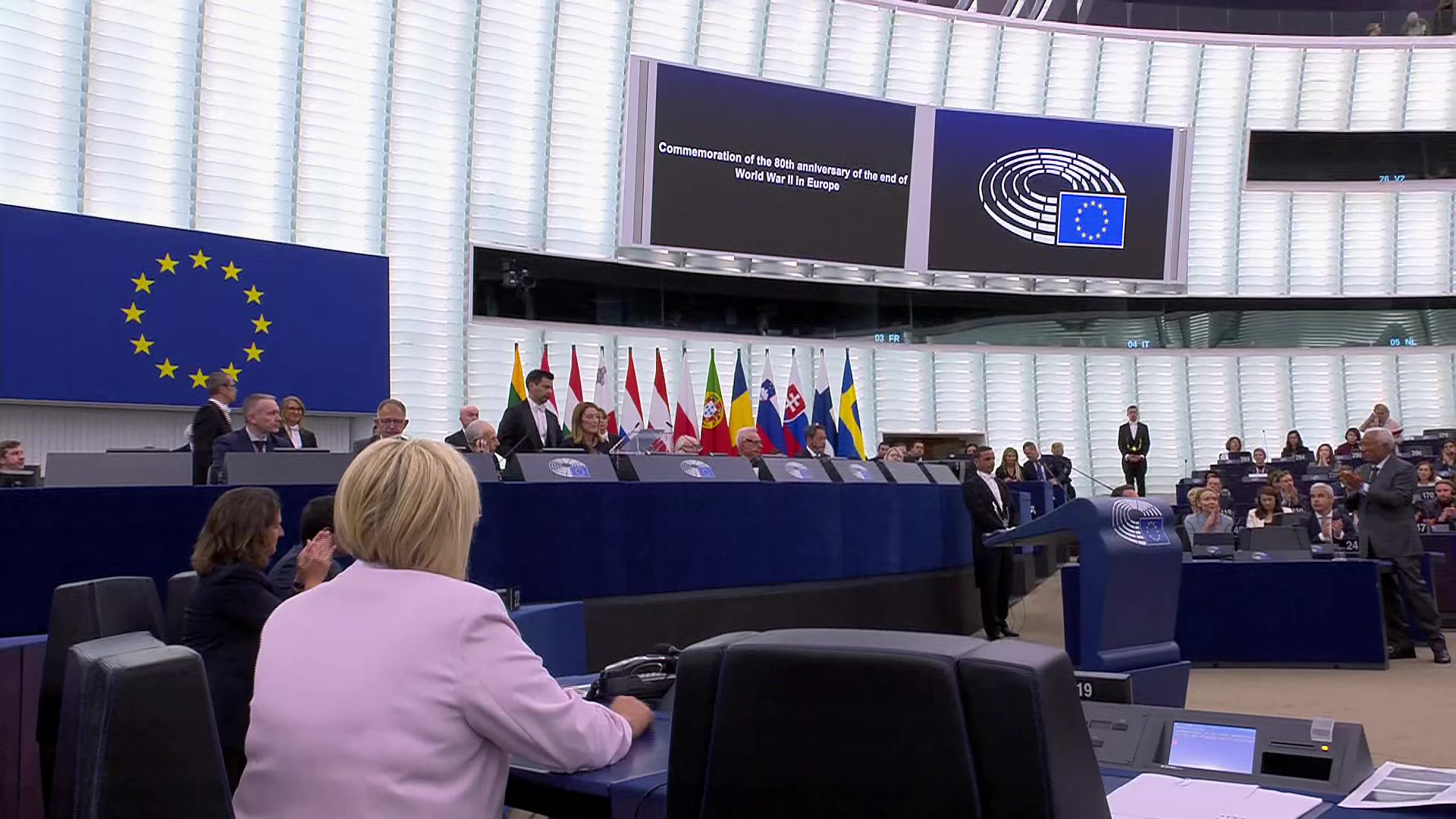 Commemoration of the 80 anniversary of the end of World War II in Europe: Speech by António COSTA, President of the European Council